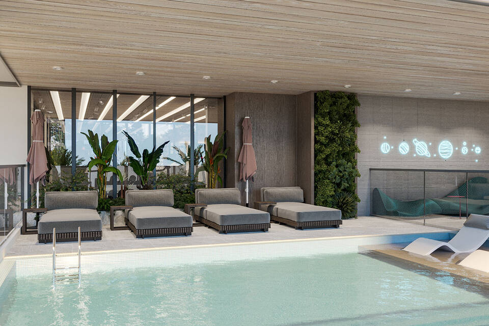 [Translate to ru:] Apartments with pools on the balconies